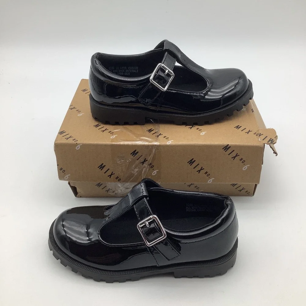 Black Mary Jane Dress Shoes for Kids